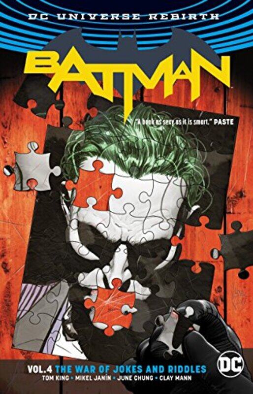 

Batman Volume 4: The War of Jokes and Riddles, Paperback Book, By: Tom King