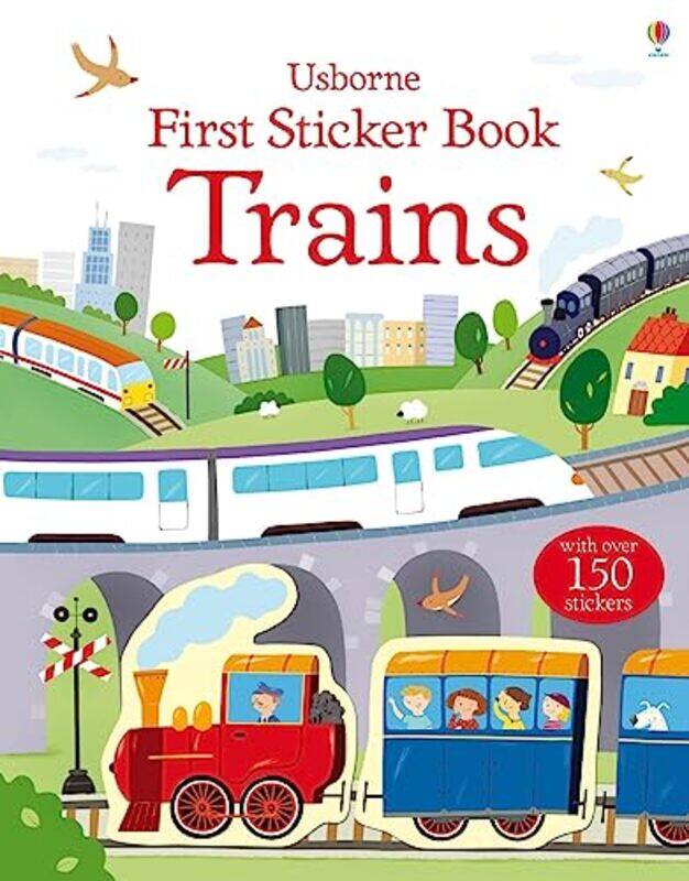 

First Sticker Bk Trains By Taplin Sam - Paperback