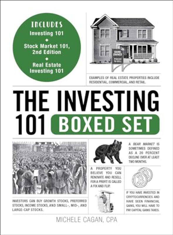 

The Investing 101 Boxed Set Includes Investing 101 Real Estate Investing 101 Stock Market 101 2N By Cagan, Michele - Paperback