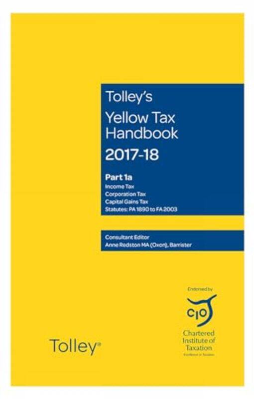 

Tolleys Yellow Tax Handbook 201718 by Carlo Bata-Paperback