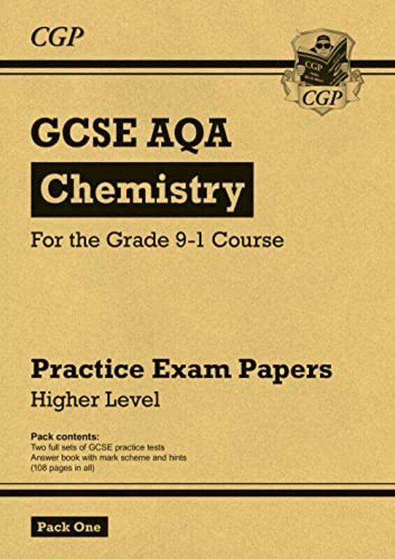 

Grade 9-1 Gcse Chemistry Aqa Practice Papers: Higher Pack 1 By Cgp Books - Cgp Books Paperback