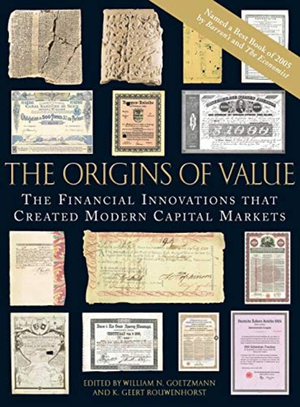 Origins of Value,Paperback,By:William N. Goetzmann
