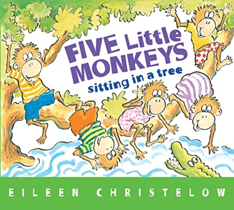 

Five Little Monkeys Sitting In A Tree By Christelow Eileen - Hardcover