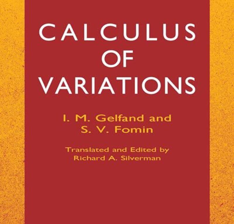 

Calculus of Variations by Jonathan EmmettDr Adam S SmithStieven Van der Poorten-Paperback