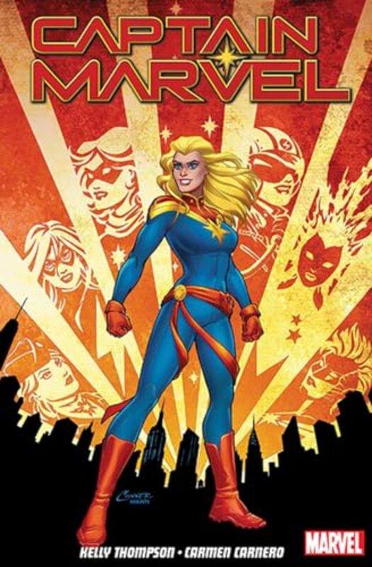 

Captain Marvel Vol 1 Reentry by Kelly ThompsonCarmen Carnero-Paperback