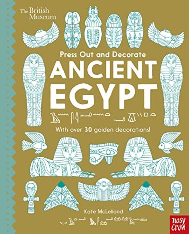 British Museum Press Out And Decorate Ancient Egypt By Kate McLelland Paperback