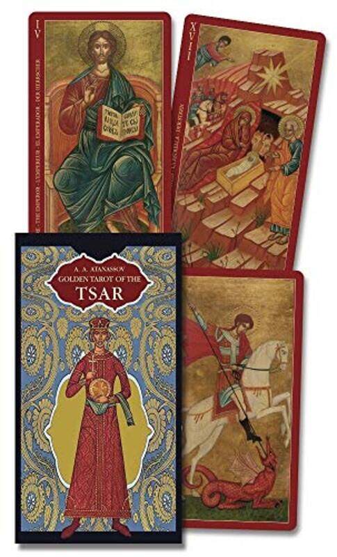 

Golden Tarot Of The Tsar By Scarabeo Lo - Hardcover