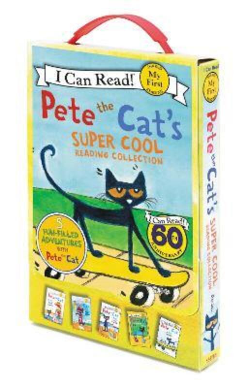 Pete the Cat's Super Cool Reading Collection (My First I Can Read).paperback,By :James Dean