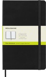 Moleskine Large Plain Notebook Black-Paperback