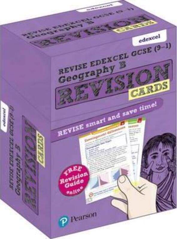 

Revise Edexcel GCSE (9-1) Geography B Revision Cards: With Free Online Revision Guides, Board Book, By: Rob Bircher