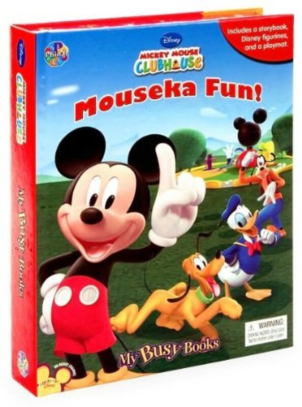 Mickey Mouse Clubhouse: Mouseka Fun! My Busy Books, Hardcover Book, By: Phidal Publishing Inc.