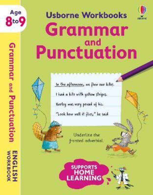 

Usborne Workbooks Grammar and Punctuation 8-9,Paperback,ByBingham, Jane (EDFR) - Bingham, Jane (EDFR) - Brol, Magda