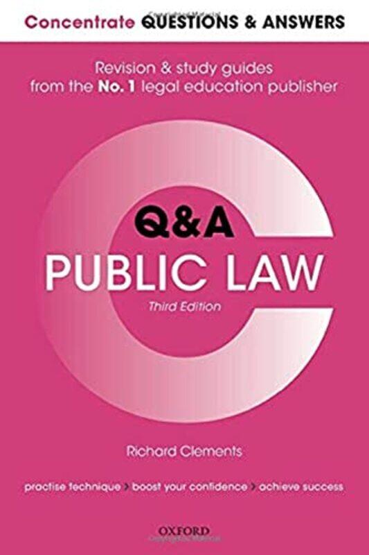 

Concentrate Questions and Answers Public Law by Richard Associate Lecturer, University of Exeter Clements-Paperback