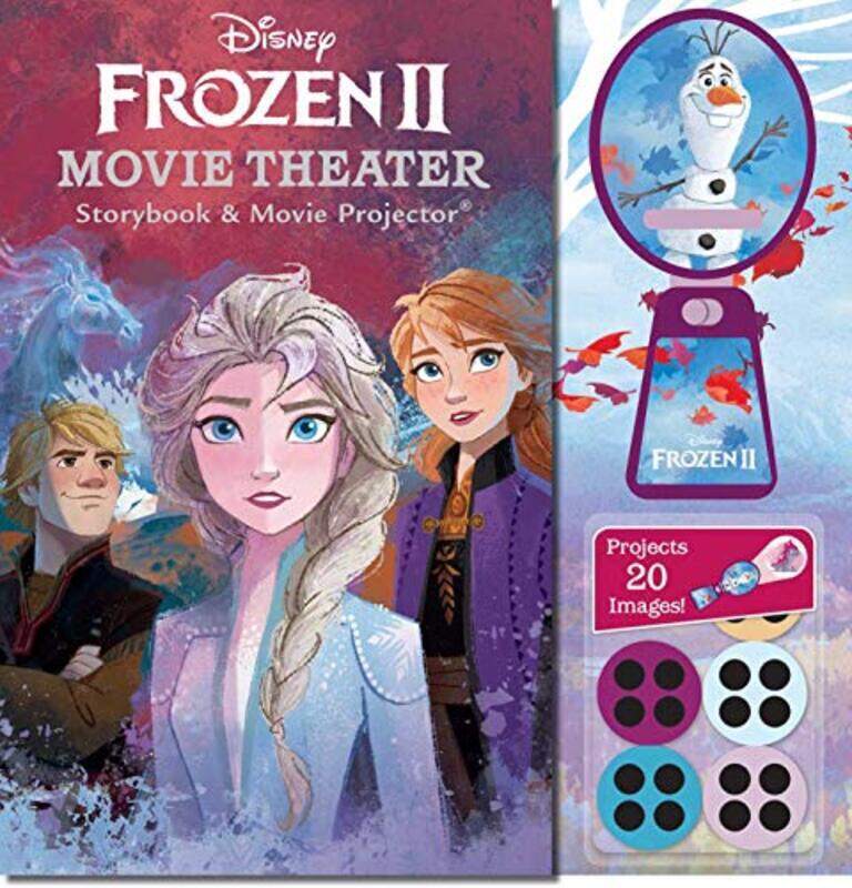 

Disney Frozen 2 Movie Theater Storybook & Movie Projector, Hardcover Book, By: Marilyn Easton