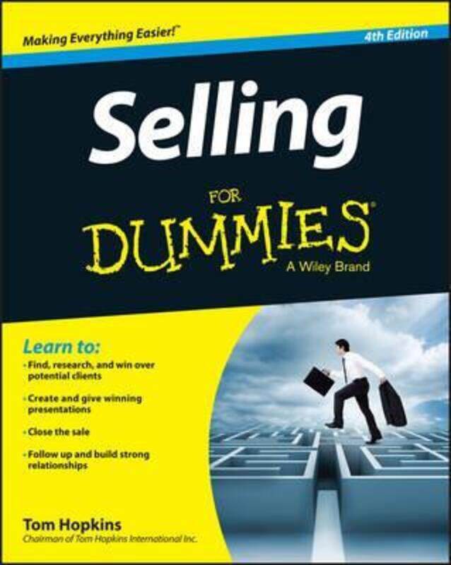 

Selling For Dummies,Paperback,ByTom Hopkins