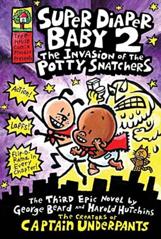 

Super Diaper Baby 2 The Invasion of the Potty Snatchers by Dav Pilkey-Paperback