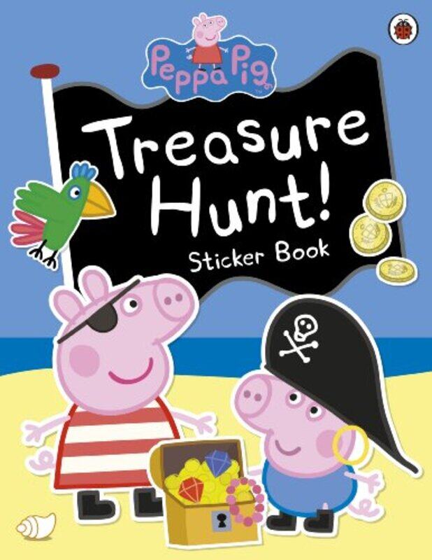 

Peppa Pig Treasure Hunt! Sticker Book by Jerry Gladstone-Paperback