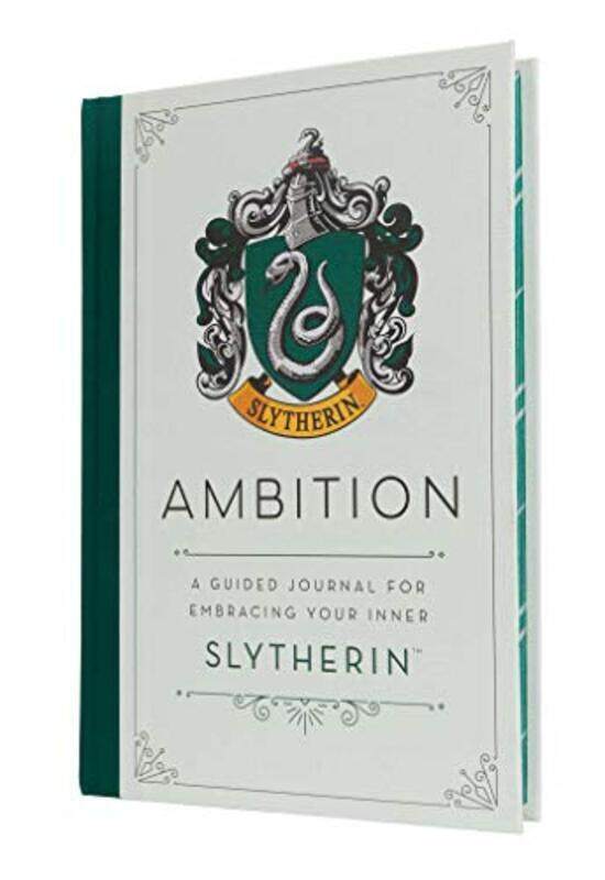 

Harry Potter: Ambition: A Guided Journal For Embracing Your Inner Slytherin By Insight Editions Hardcover