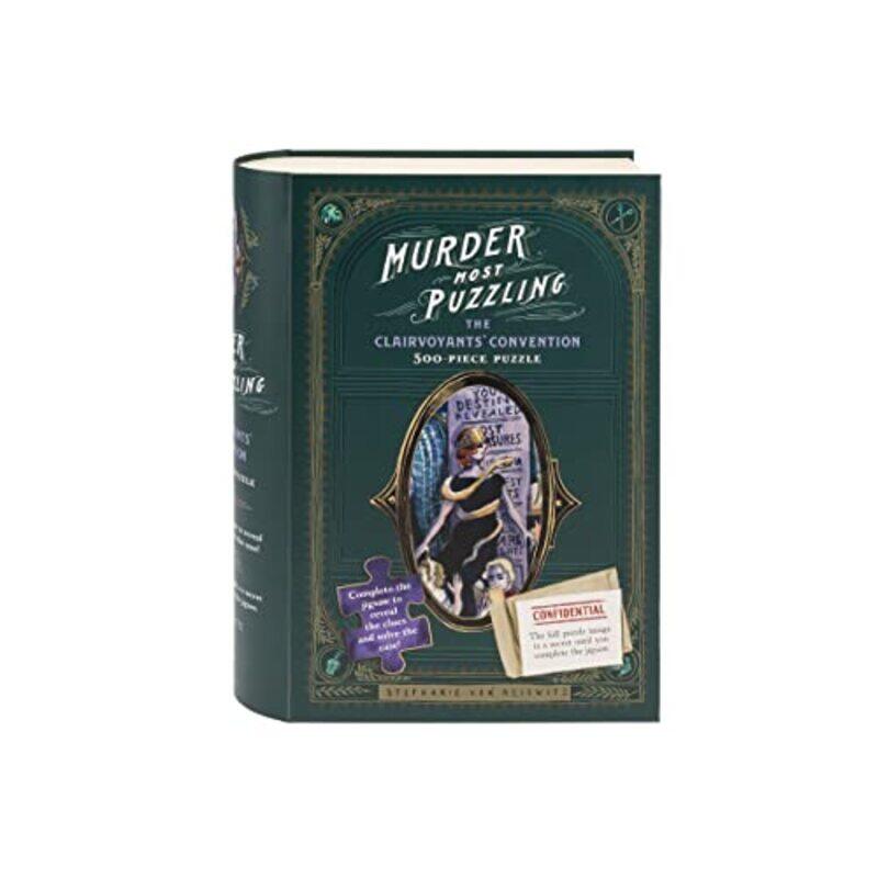 

Murder Most Puzzling The Clairvoyants Convention 500Piece Puzzle,Paperback By von Reiswitz, Stephanie