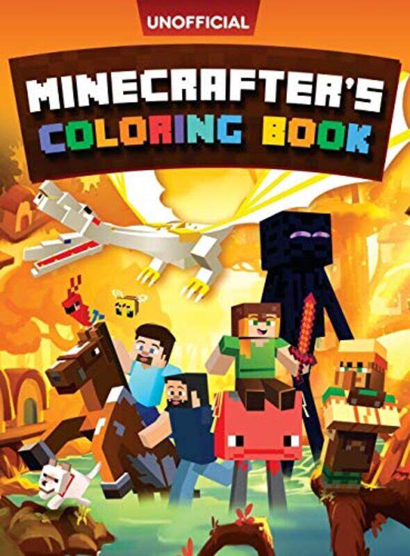 

Minecraft Coloring Book by Ordinary Villager-Hardcover