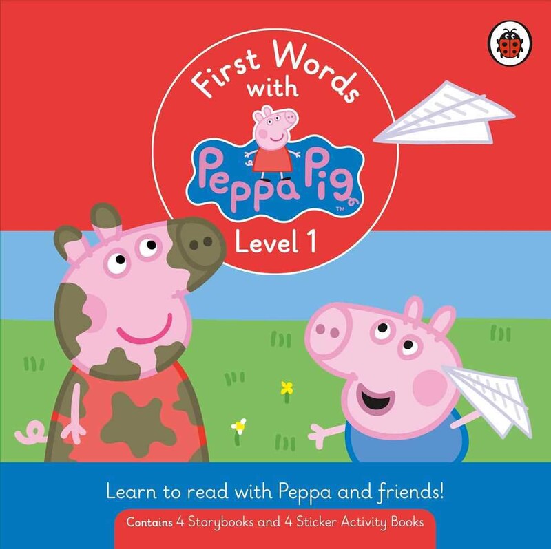First Words with Peppa Level 1 Box Set, Paperback Book, By: Peppa Pig