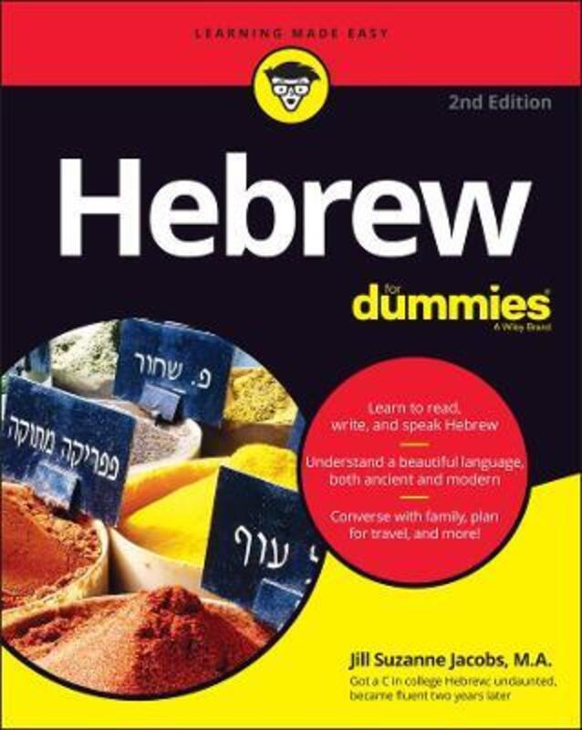 

Hebrew For Dummies, 2nd Edition.paperback,By :Jacobs, J