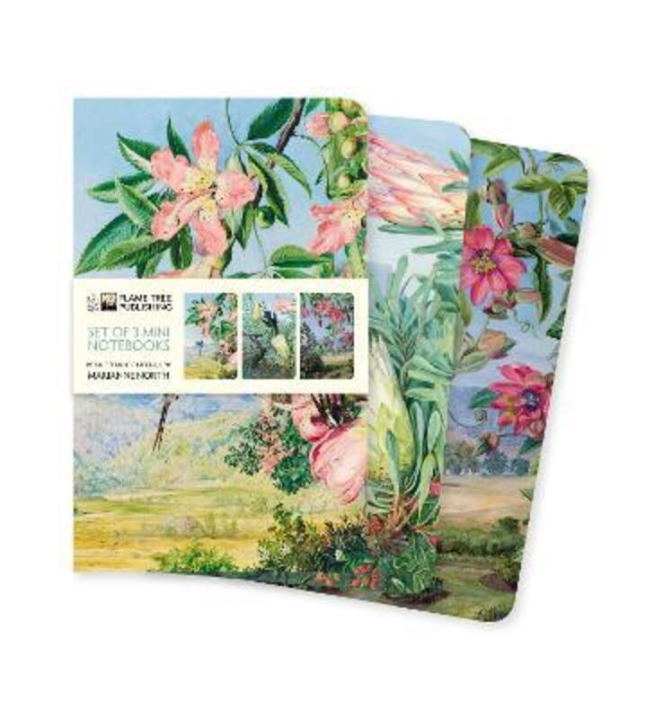 Kew Gardens' Marianne North Mini Notebook Collection.paperback,By :Flame Tree Studio