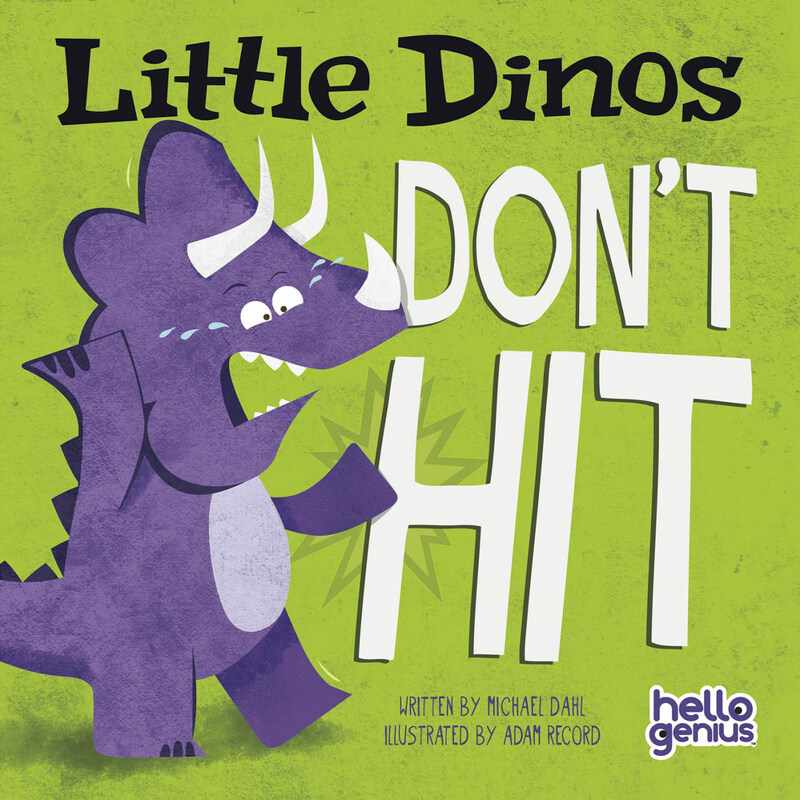 

Little Dinos Don't Hit, Board Book, By: Michael Dahl