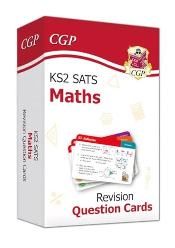 

KS2 Maths SATS Revision Question Cards for the 2025 tests by CGP BooksCGP Books-Hardcover