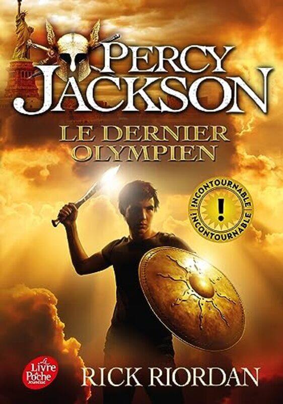 

Percy Jackson Tome 5 Le Dernier Olympien by Rick Riordan -Paperback