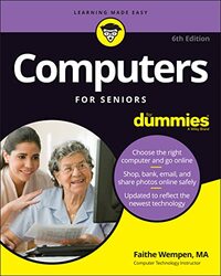 Computers For Seniors For Dummies by Fred J AbbateKen BiddleJoseph M Tomaselli-Paperback