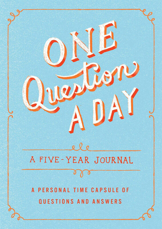 

One Question a Day: A Five-Year Journal, Hardcover Book, By: Aimee Chase