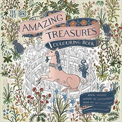 The Met Amazing Treasures Colouring Book: Reveal Wonders Inspired by Masterpieces from The Met Colle , Paperback by Rader, Meghann