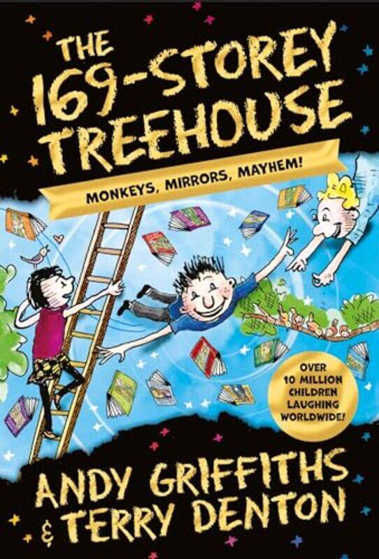 

The 169Storey Treehouse Monkeys Mirrors Mayhem by Griffiths, Andy - Denton, Terry -Hardcover