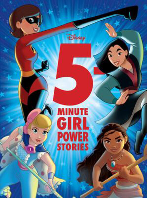 

5-Minute Girl Power Stories, Hardcover Book, By: Disney Books