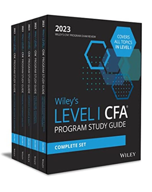Wileys Level I Cfa Program Study Guide 2023 Complete Set Wiley Paperback