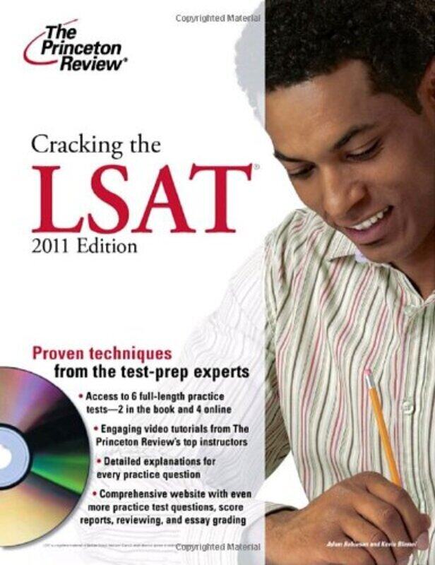 

Cracking the LSAT with DVD, 2011 Edition (Graduate School Test Preparation), Paperback Book, By: Princeton Review