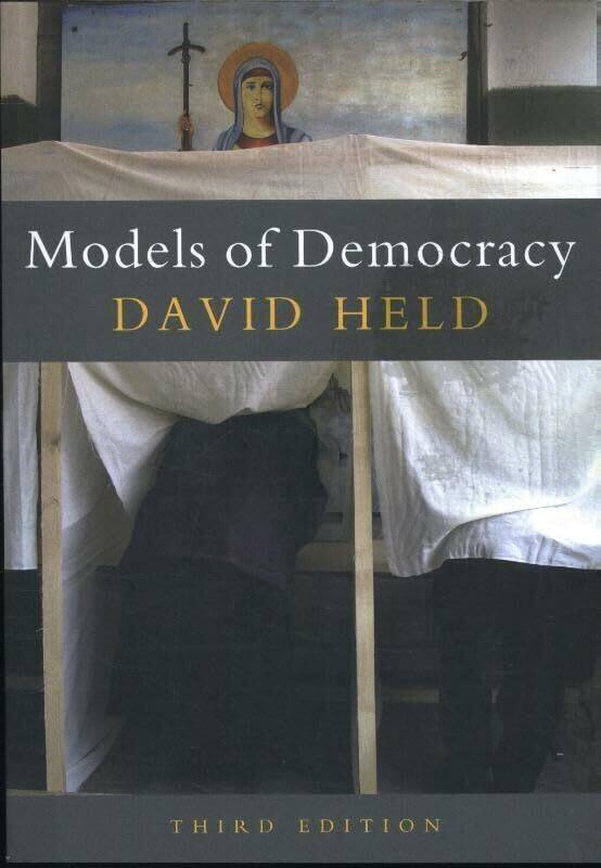 

Models of Democracy by David London School of Economic and Political Science Held-Paperback