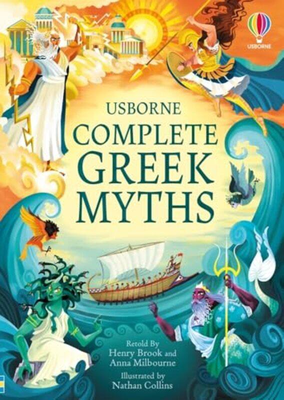 

Complete Greek Myths By Anna Milbourne,Henry Brook -Hardcover