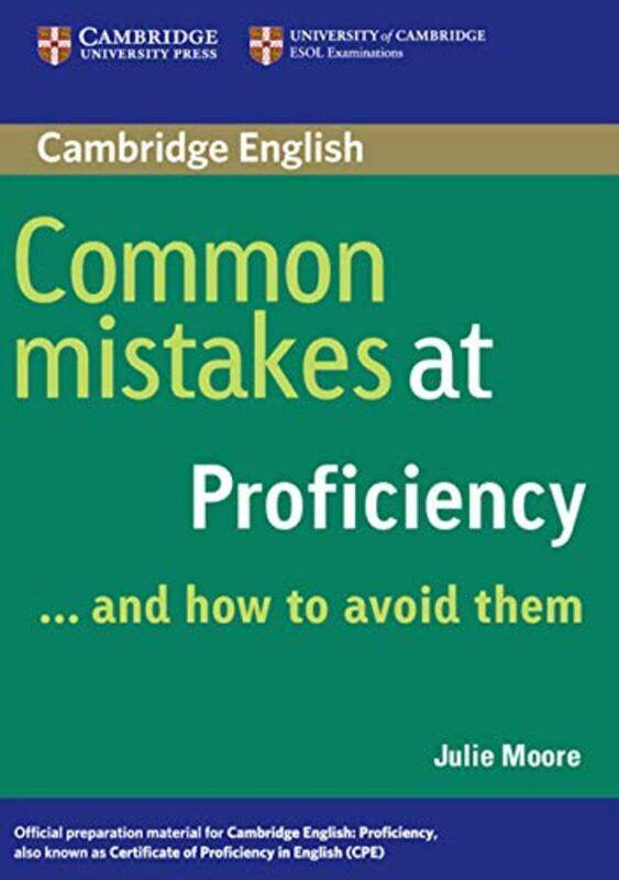 

Common Mistakes at Proficiencyand How to Avoid Them by Ulrich RenzMarc RobitzkyMaria Rosa Kretschel-Paperback