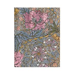 Morris Pink Honeysuckle William Morris Ultra Unlined Hardcover Journal by George Washington-Hardcover