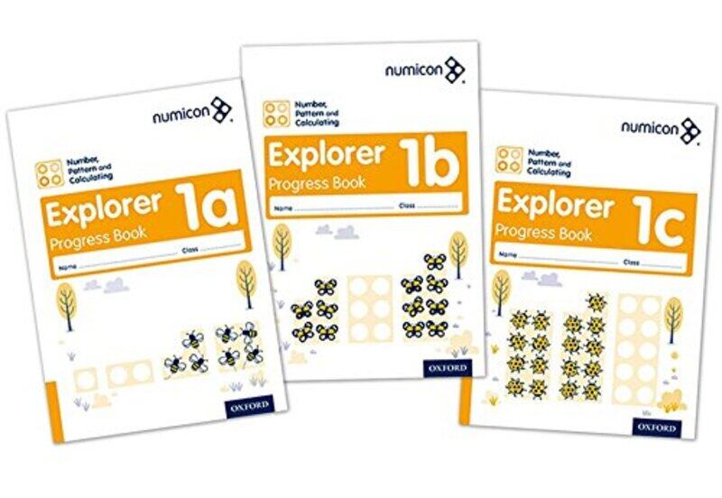 

Numicon: Number, Pattern and Calculating 1 Explorer Progress Books ABC Mixed pack Paperback by Atkinson Ruth