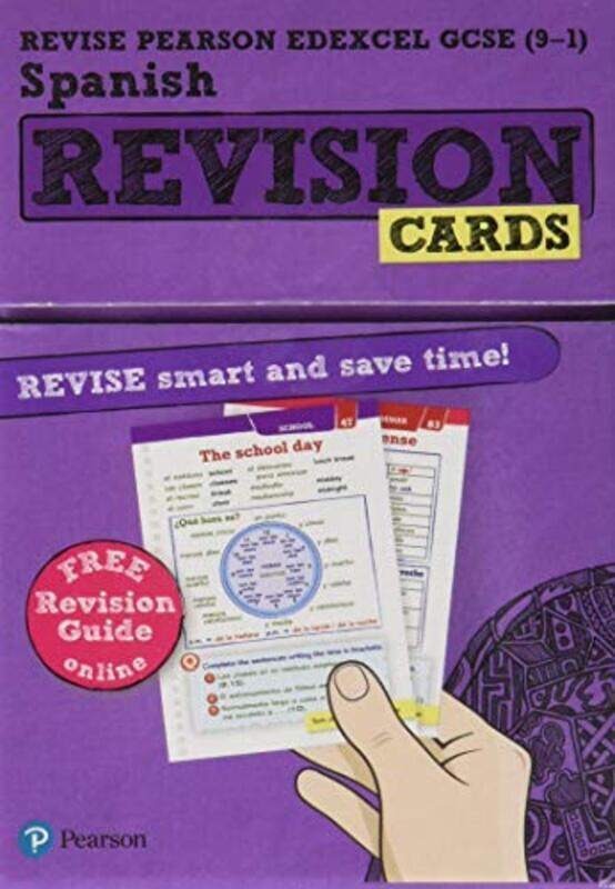 

Revise Pearson Edexcel GCSE (9-1) Spanish Revision Cards: includes free online edition of revision g , Paperback by