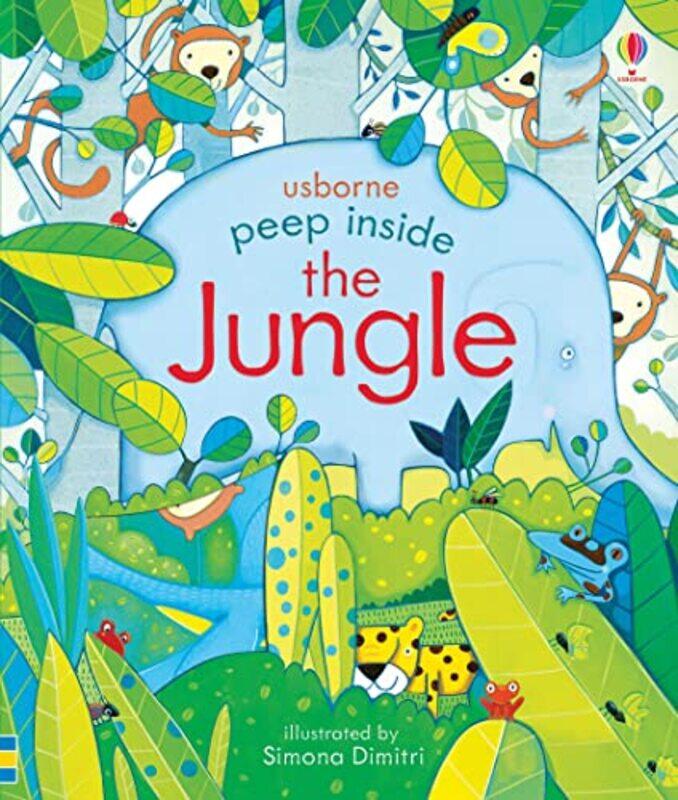 

Peep Inside The Jungle By Anna Milbourne -Paperback