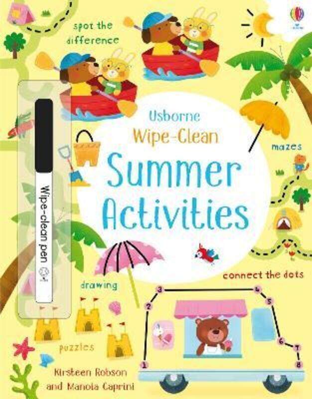 

Wipe-Clean Summer Activities.paperback,By :Robson Kirsteen