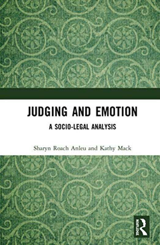 

Judging And Emotion by Sharyn Roach AnleuKathy Mack-Paperback