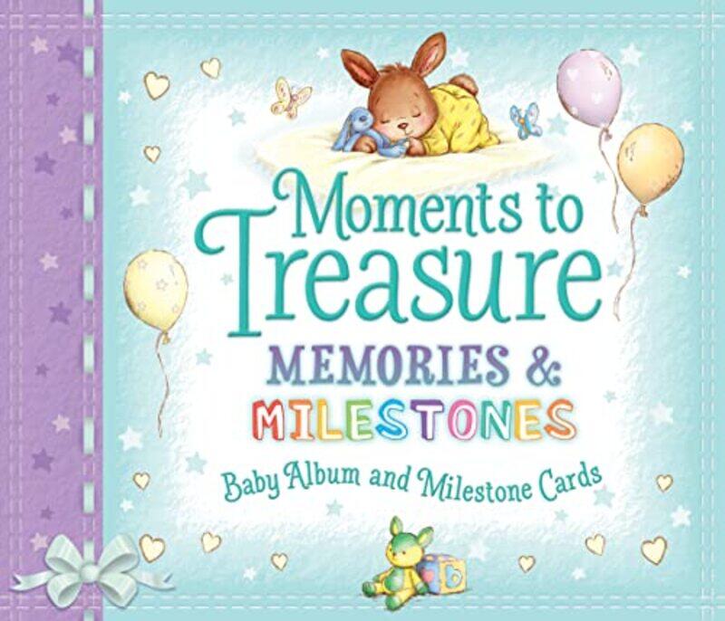 

Moments to Treasure Baby Album and Milestone Cards by Matthew Van Fleet-Hardcover