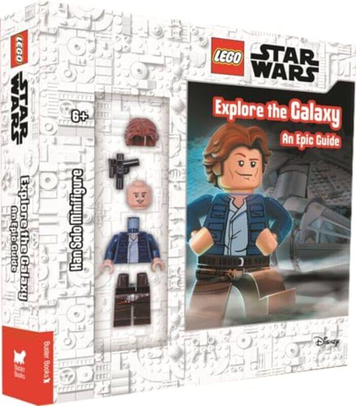 

Lego Star Wars Dive Into The Galaxy An Epic Guide With Han Solo Minifigure,Hardcover By Buster Books