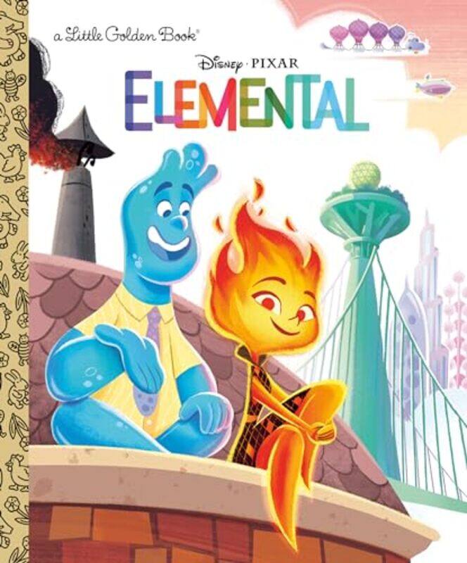 

Disney Pixar Elemental Little Golden Bk By Golden - Hardcover