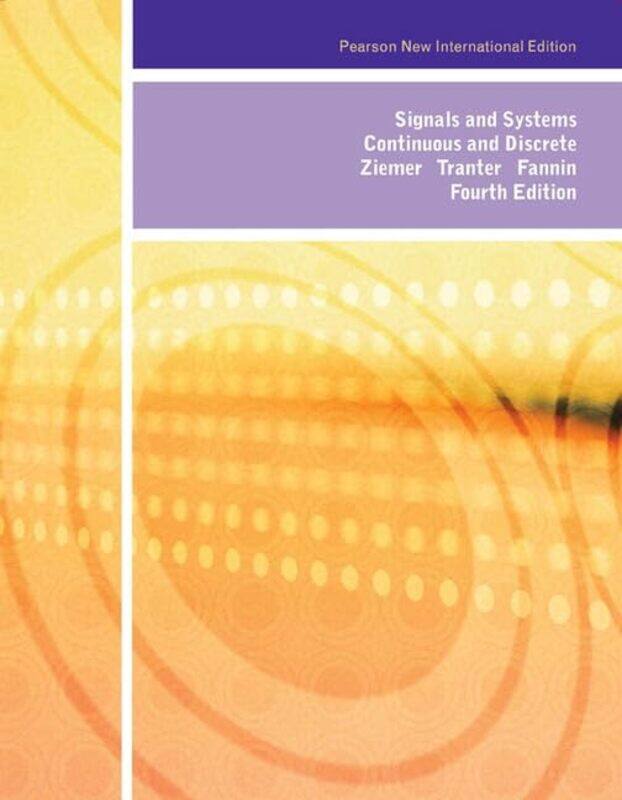 

Signals and Systems by Nigel Thorley-Paperback